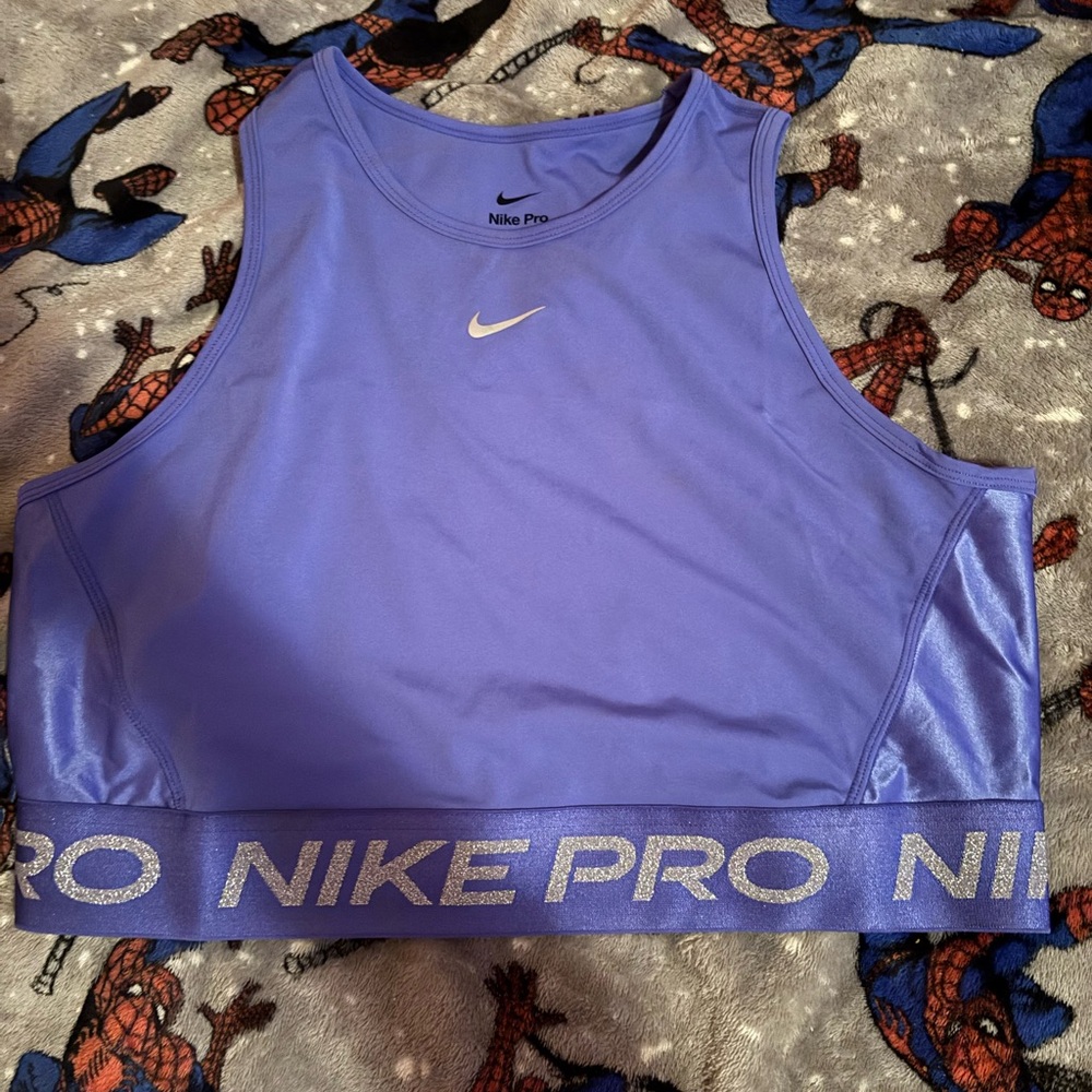 Nike Pro Blue Sports Bra